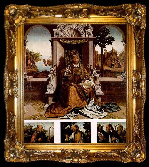 framed  FERNANDES, Vasco St. Peter dg, ta009-2